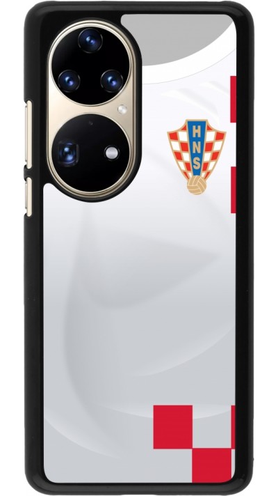 Huawei P50 Pro Case Hülle - Kroatien 2022 personalisierbares Fussballtrikot