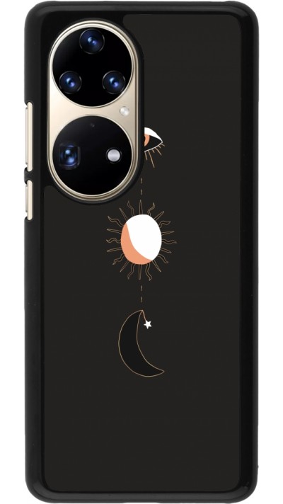 Huawei P50 Pro Case Hülle - Halloween 22 eye sun moon