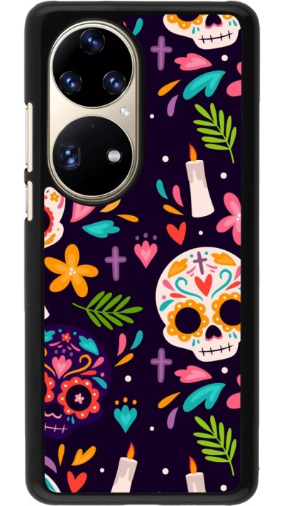 Huawei P50 Pro Case Hülle - Halloween 2023 mexican style