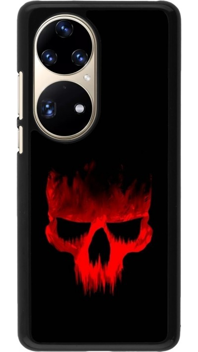 Huawei P50 Pro Case Hülle - Halloween 2023 scary skull