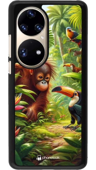 Huawei P50 Pro Case Hülle - Tropischer Dschungel Tayrona