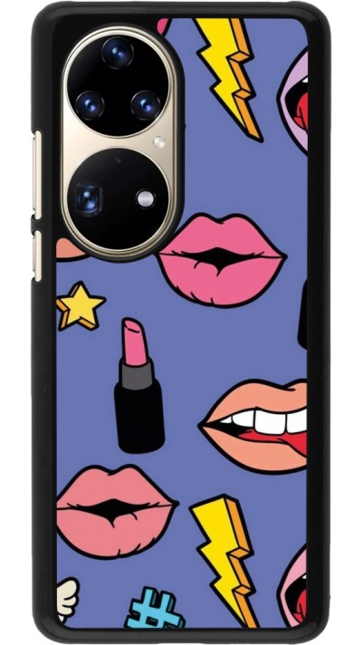 Huawei P50 Pro Case Hülle - Lips and lipgloss