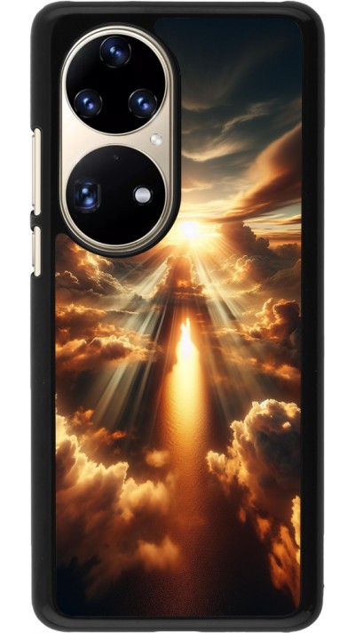 Huawei P50 Pro Case Hülle - Himmelsleuchten Zenit