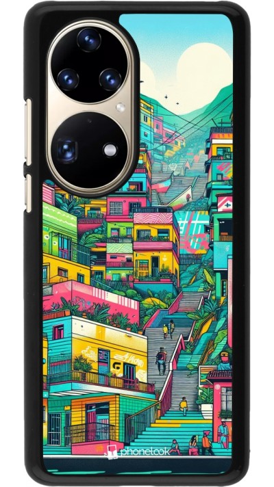 Huawei P50 Pro Case Hülle - Medellin Comuna 13 Kunst