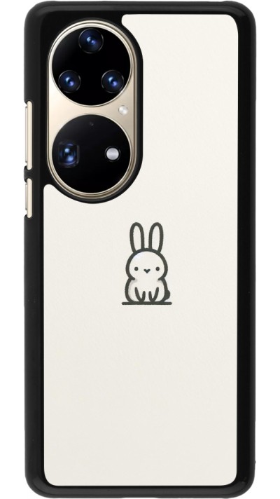 Coque Huawei P50 Pro - Minimal bunny cutie