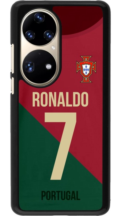 Coque Huawei P50 Pro - Football shirt Ronaldo Portugal