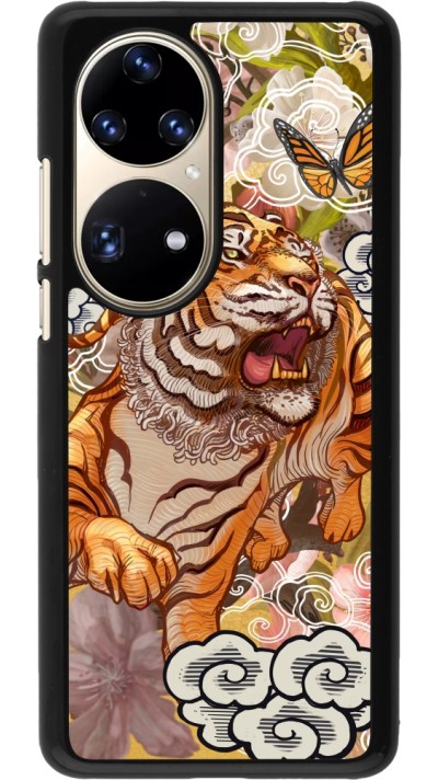 Huawei P50 Pro Case Hülle - Spring 23 japanese tiger