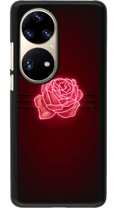 Huawei P50 Pro Case Hülle - Spring 23 neon rose
