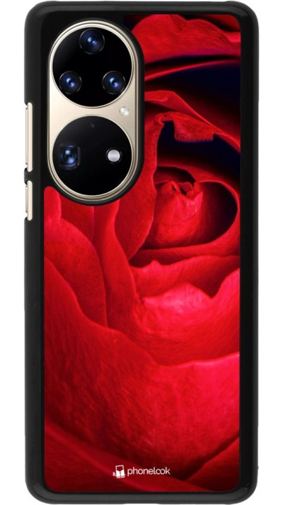 Coque Huawei P50 Pro - Valentine 2022 Rose