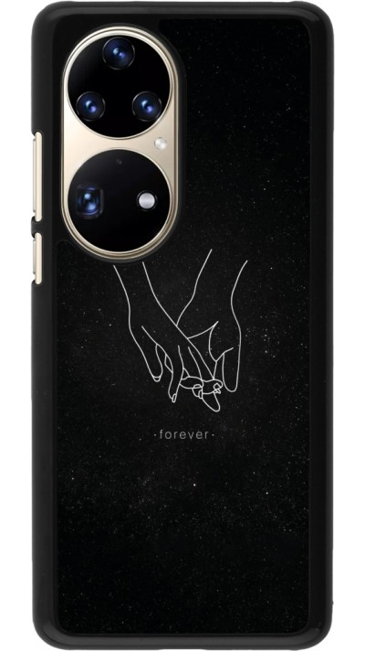 Coque Huawei P50 Pro - Valentine 2023 hands forever
