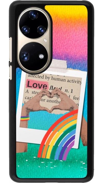 Coque Huawei P50 Pro - Valentine 2023 love is for everyone