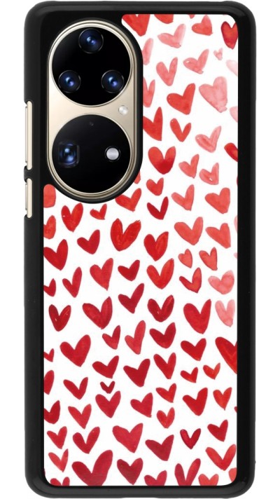 Coque Huawei P50 Pro - Valentine 2023 multiple red hearts