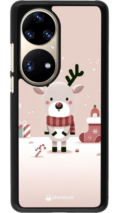 Huawei P50 Pro Case Hülle - Weihnachten 2023 Choupinette Rentier