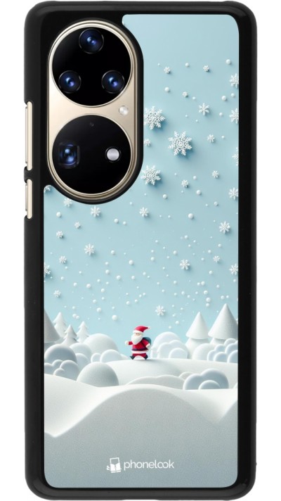 Huawei P50 Pro Case Hülle - Weihnachten 2023 Kleiner Vater Schneeflocke