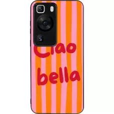 Coque Huawei P60 - Silicone rigide noir Bye Bella 2026