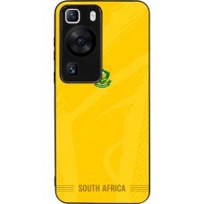 Huawei P60 Case Hülle - Silikon schwarz Südafrika 2026 personalisierbares Fussballtrikot