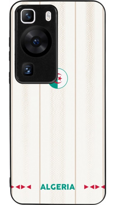 Huawei P60 Case Hülle - Silikon schwarz Algerien 2026 personalisierbares Fussballtrikot