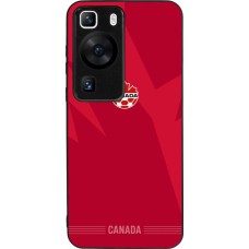 Huawei P60 Case Hülle - Silikon schwarz Kanada 2026 personalisierbares Fussballtrikot