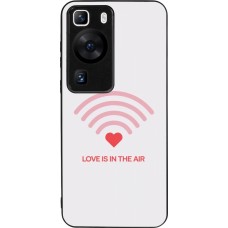 Coque Huawei P60 - Silicone rigide noir Saint Valentines Day 26 Love is in the air