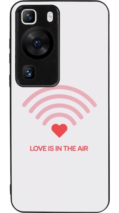 Coque Huawei P60 - Silicone rigide noir Saint Valentines Day 26 Love is in the air