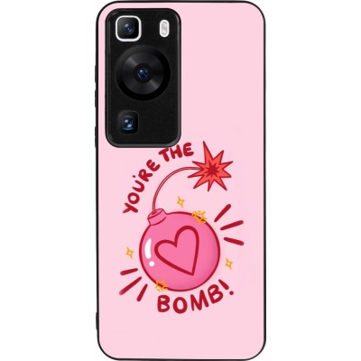 Huawei P60 Case Hülle - Silikon schwarz Saint Valentines Day 26 You are the bomb