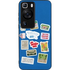 Huawei P60 Case Hülle - Silikon schwarz Seals of the Dominican Republic DTMF