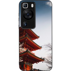 Coque Huawei P60 - Silicone rigide noir Spring 23 Japan