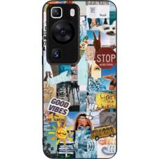 Coque Huawei P60 - Silicone rigide noir Summer 2021 15