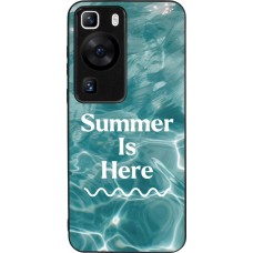 Coque Huawei P60 - Silicone rigide noir Summer 2025 Summer is here