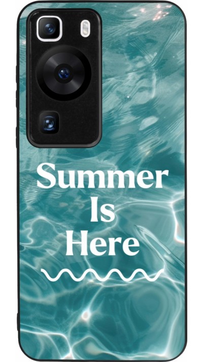 Huawei P60 Case Hülle - Silikon schwarz Summer 2025 Summer is here