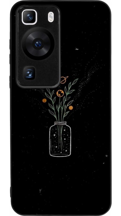 Coque Huawei P60 - Silicone rigide noir Vase black