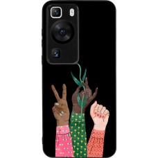 Huawei P60 Case Hülle - Silikon schwarz Womens day 2026 2