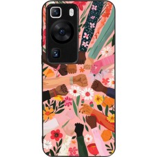 Huawei P60 Case Hülle - Silikon schwarz Womens day 2026 8