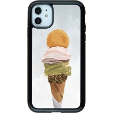Coque iPhone 11 - Hybrid Armor noir Summer 2025 Cornet