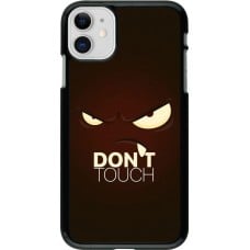 Coque iPhone 11 - Angry Dont Touch