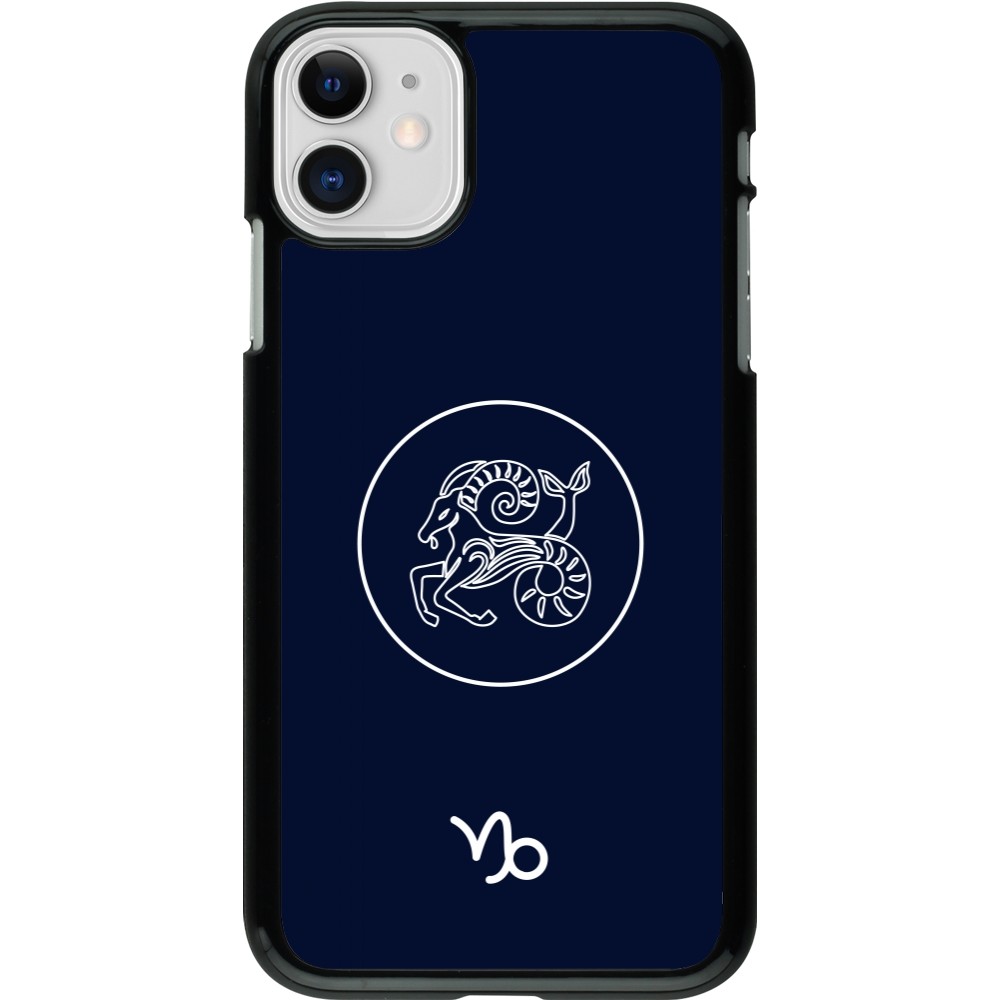 iPhone 11 Case Hülle - Astrologie Steinbock