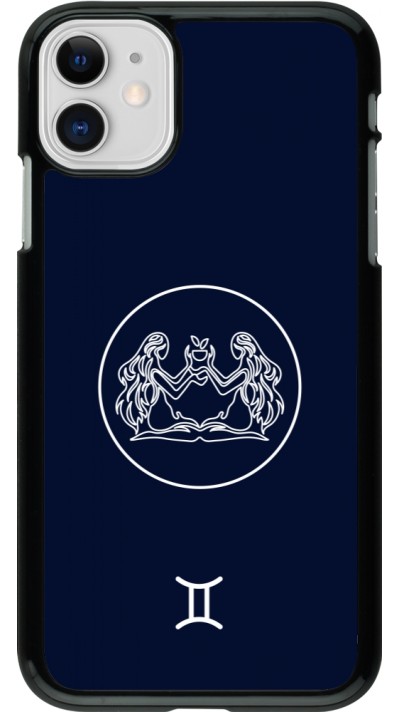iPhone 11 Case Hülle - Astrologie Zwillinge