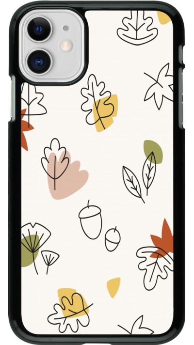 Coque iPhone 11 - Autumn 22 leaves