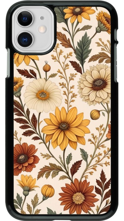 Coque iPhone 11 - Autumn 25 Flower pattern