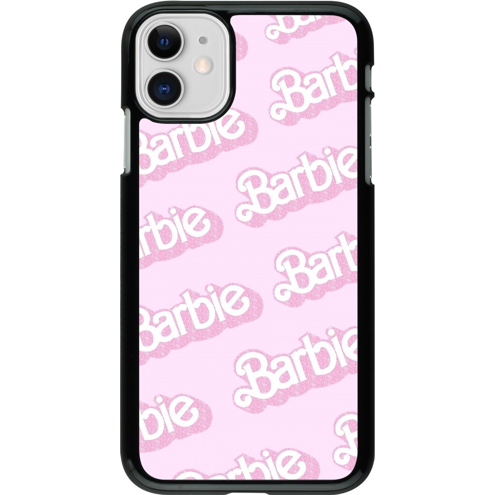 iPhone 11 Case Hülle - Barbie light pink pattern