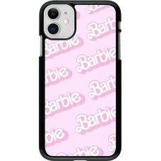 iPhone 11 Case Hülle - Barbie light pink pattern