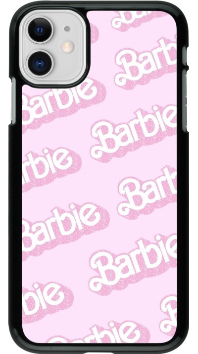 iPhone 11 Case Hülle - Barbie light pink pattern