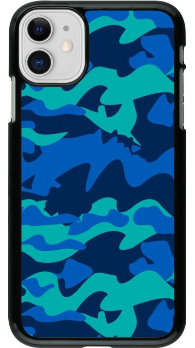 Coque iPhone 11 - Camo Blue