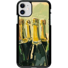 Coque iPhone 11 - Champagne peinture