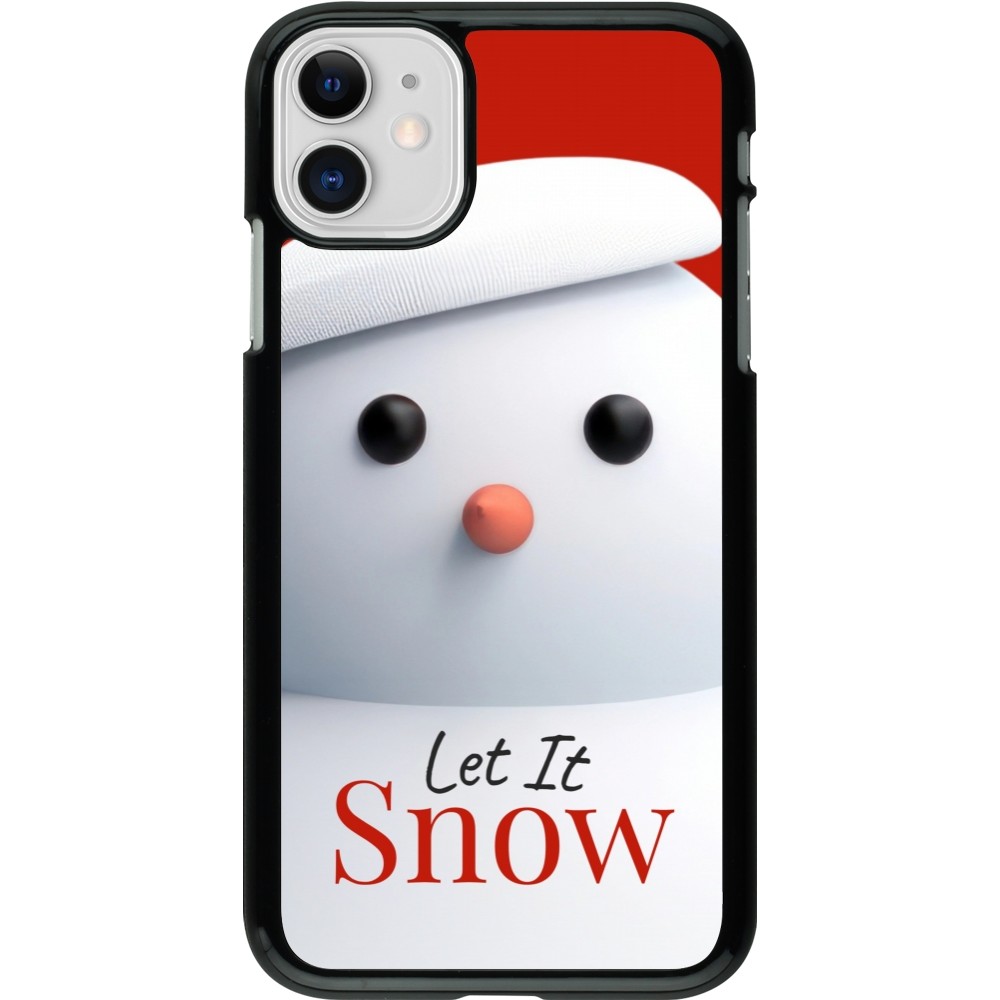 Coque iPhone 11 - Christmas 25 Xmas Snowman