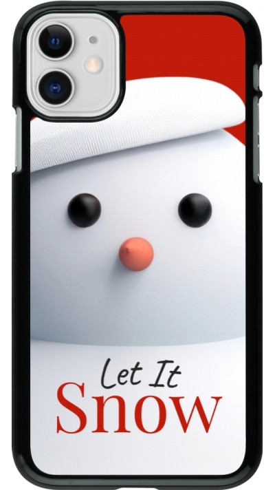 Coque iPhone 11 - Christmas 25 Xmas Snowman