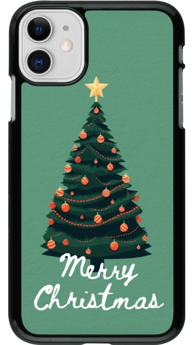 Coque iPhone 11 - Christmas 25 Xmas Tree
