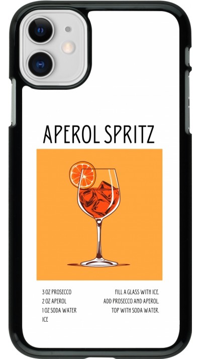 iPhone 11 Case Hülle - Cocktail Rezept Aperol Spritz