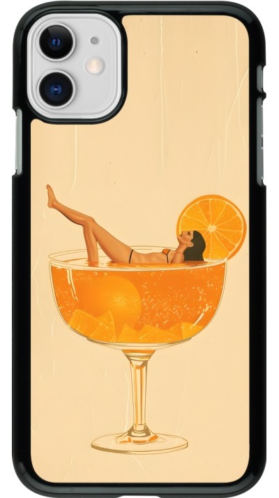 iPhone 11 Case Hülle - Cocktail Bath Vintage