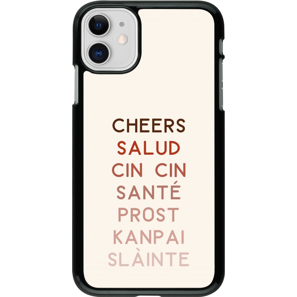 Coque iPhone 11 - Cocktail Cheers Salud